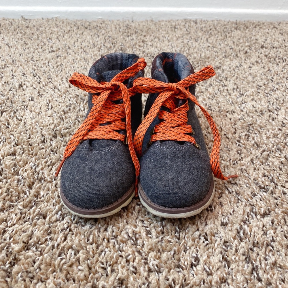 Carter’s Blue Ankle Boots for Kids - 9